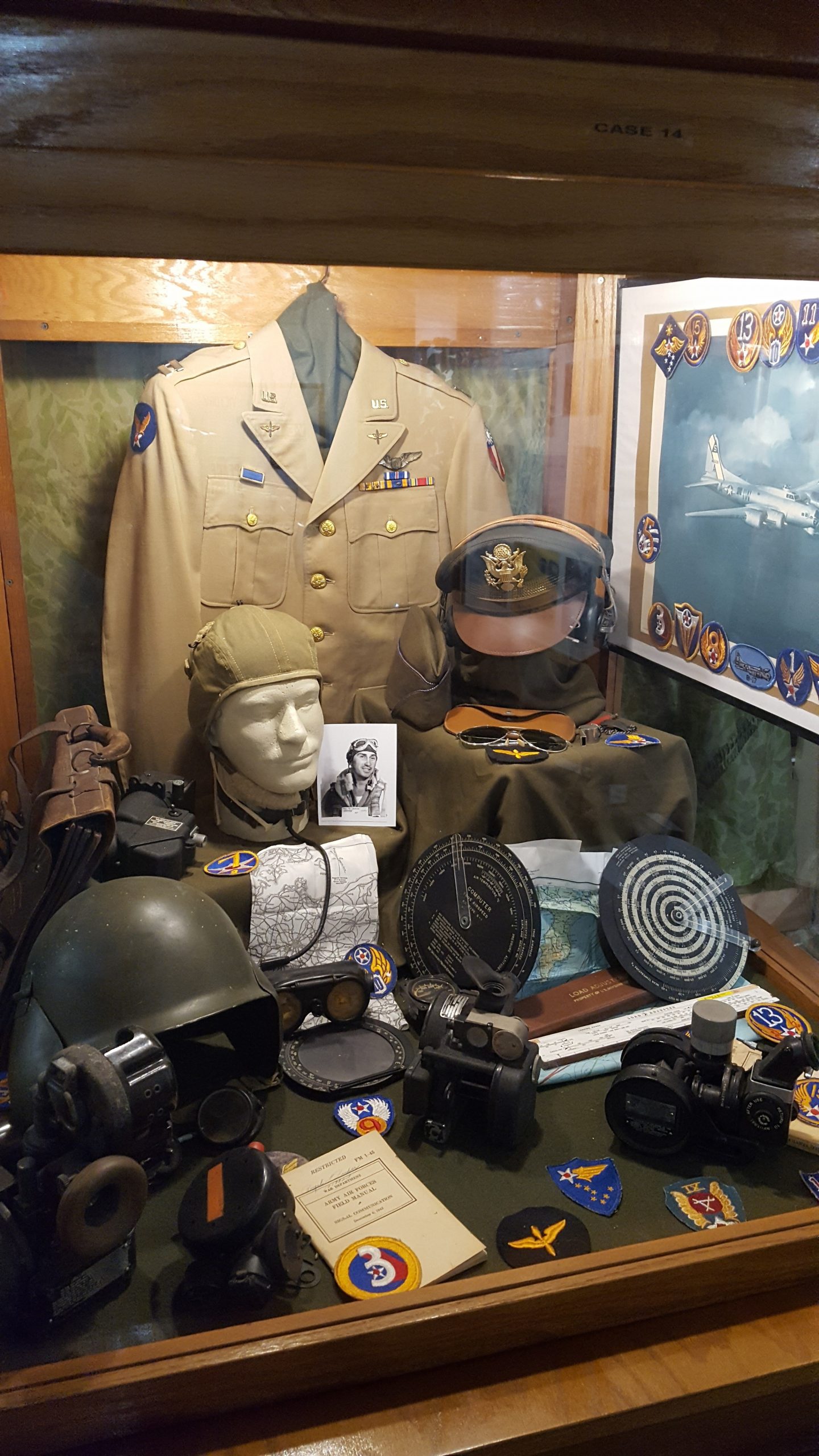 display at camp blanding museum