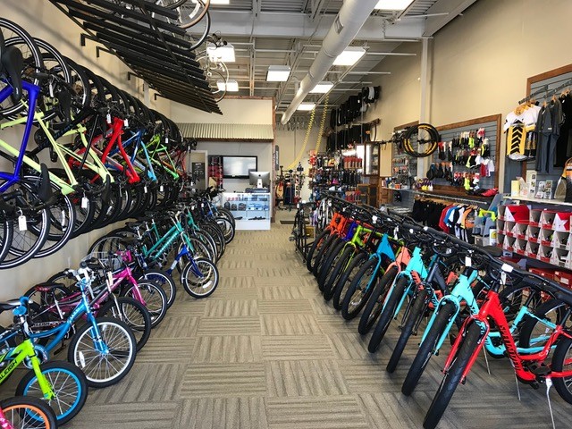 Interior of Open Road Bicycles in Fleming Island