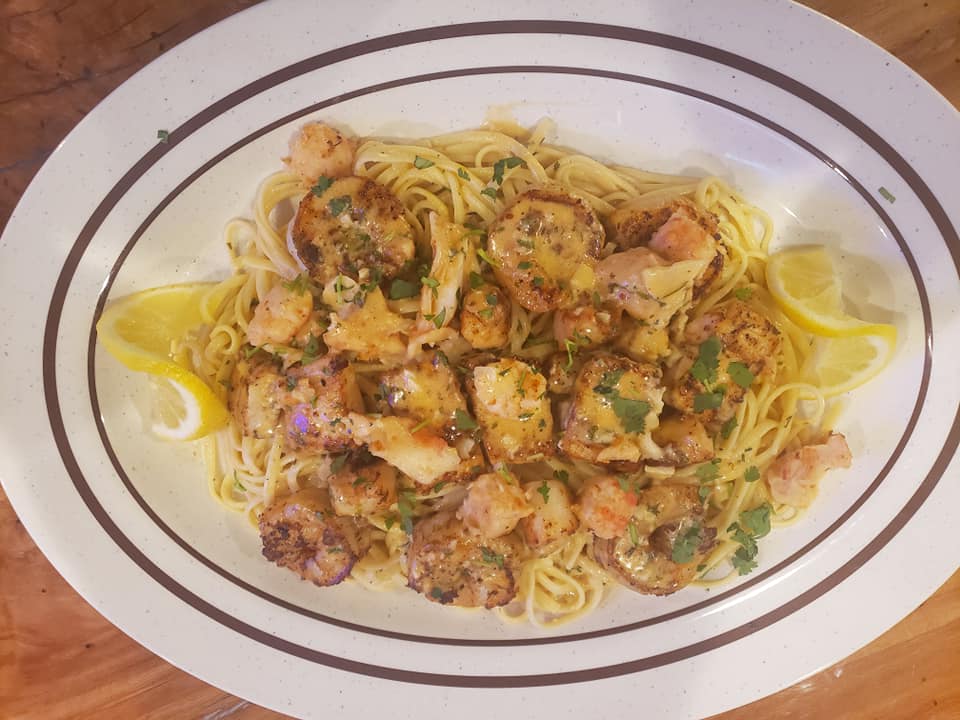Seafood Pasta at Northway's Steak and Seafood - Keystone Heights, FL