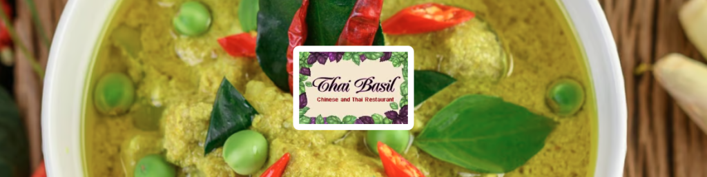 Image of thai noodle bowl and business logo