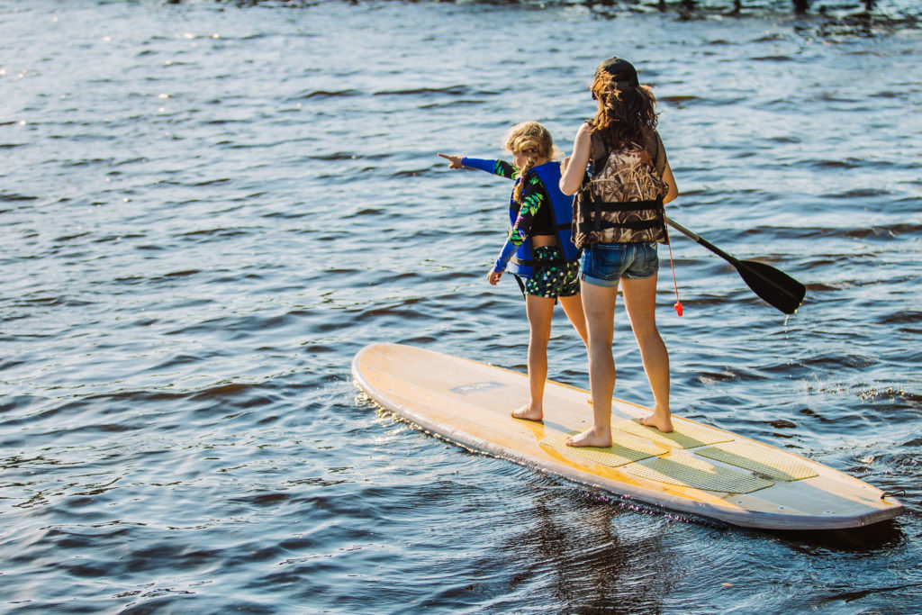 Paddle boarding on Doctor's Lake - Clay County, FL.