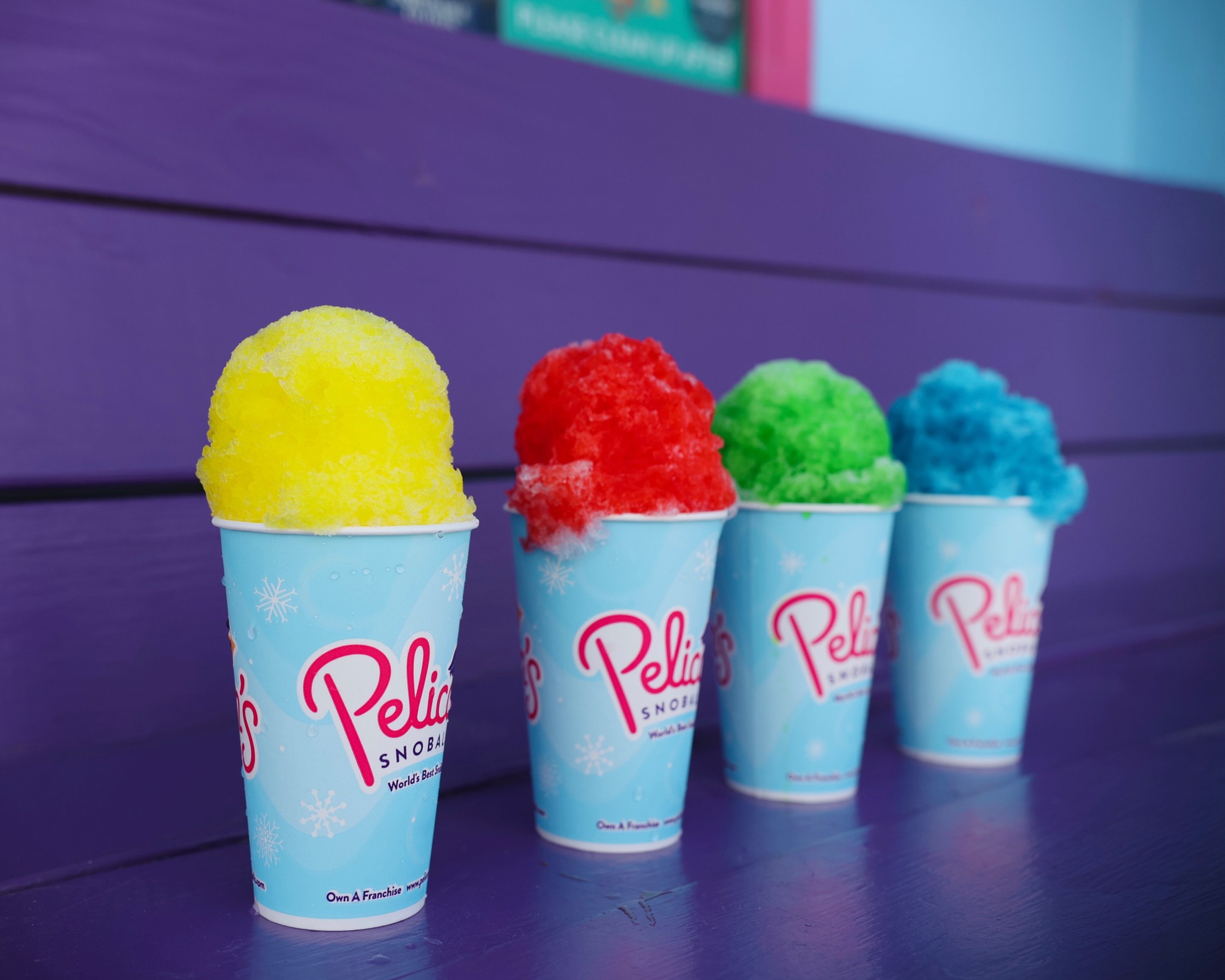4 Pelican's Snow Cones