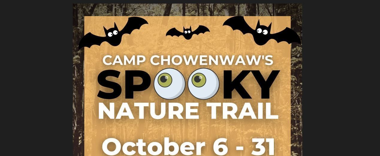 Camp Chowenwaw's Spooky Nature Trail October 6-31 8 am-6 pm 1517 Ball Road, Green Cove Springs Experience the thrill as you venture into our spooky trail to encounter native animals in their mysterious habitats! Bug Spray, closed-toe shoes, and water are recommended.
