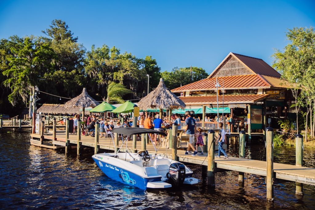 Whitey's Fish Camp Outdoor seating