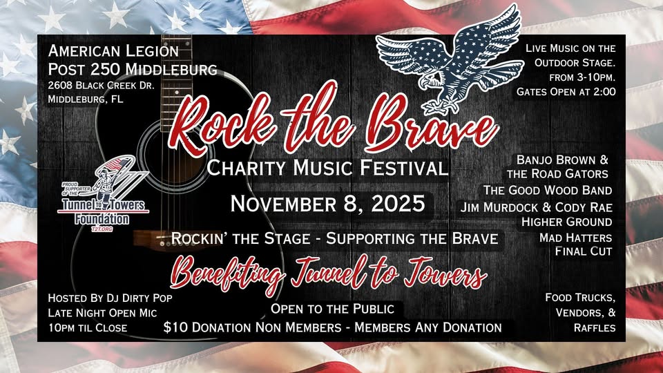 Event flyer.