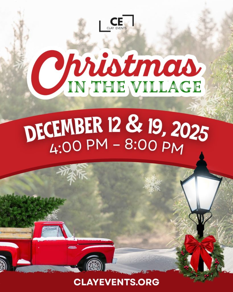 Christmas in the Village Event Flyer