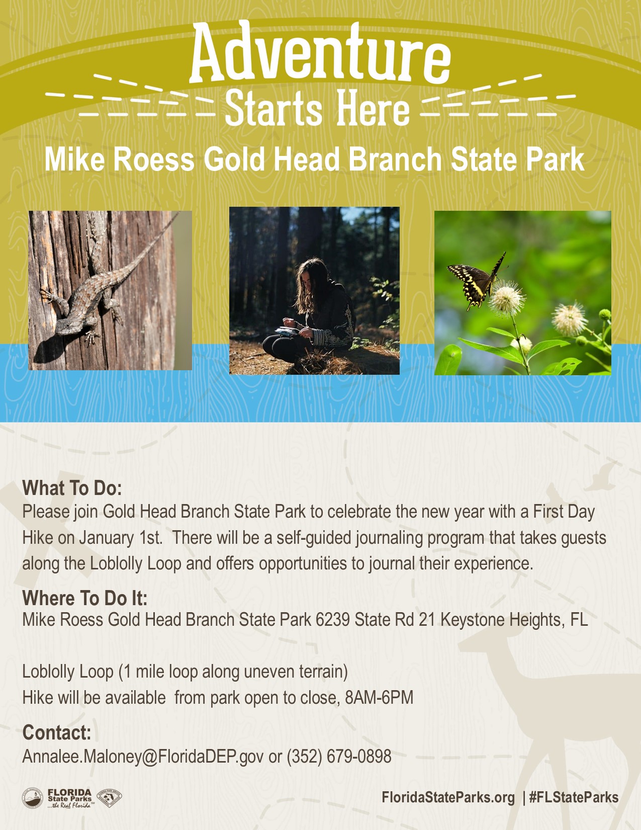 2026 First Day Hike Poster