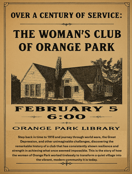 OP History Tours Presentation Flyer flyer