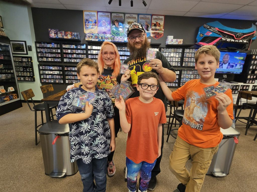 Family at Luckiest Man Sports